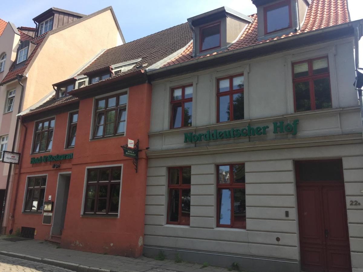 Norddeutscher Hof Щралзунд Екстериор снимка