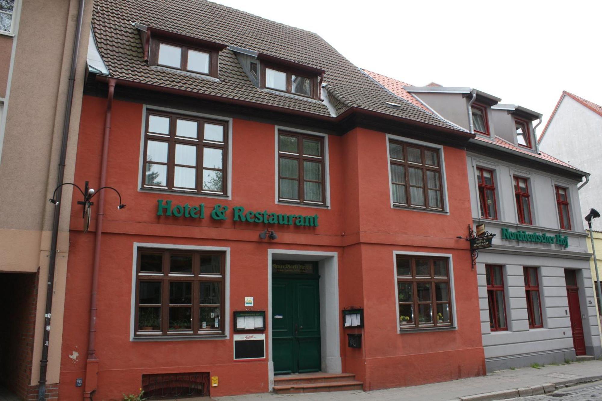 Norddeutscher Hof Щралзунд Екстериор снимка